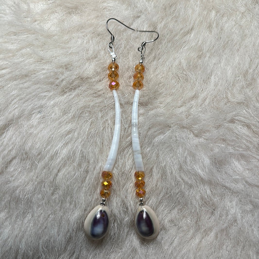 Dentallium Shell Earrings