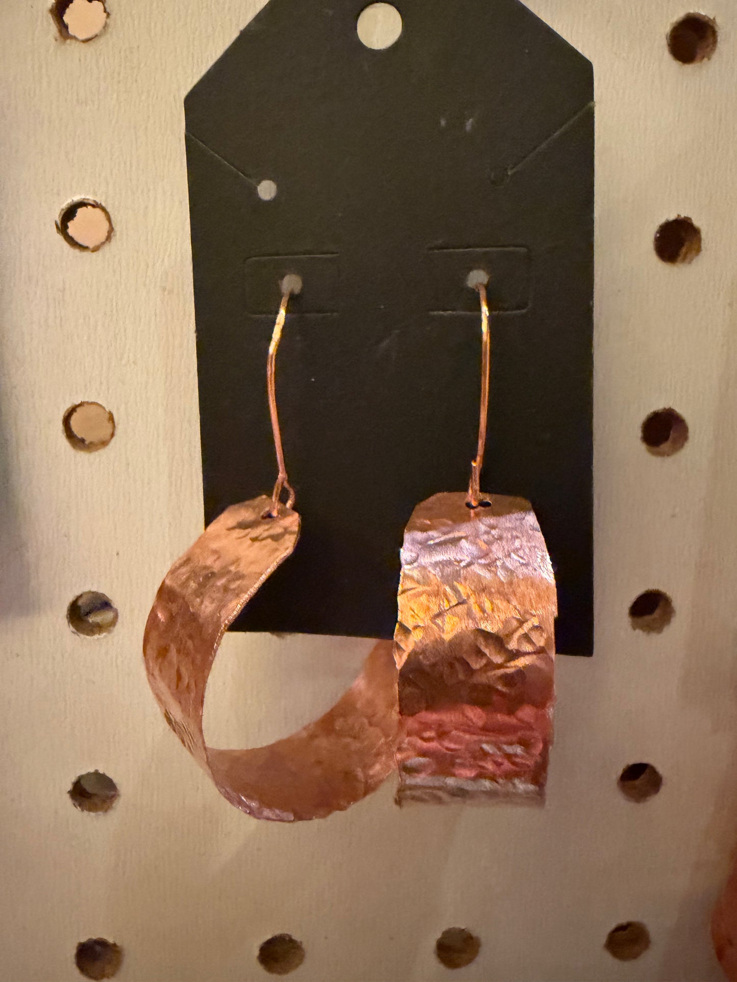 Copper Hoops